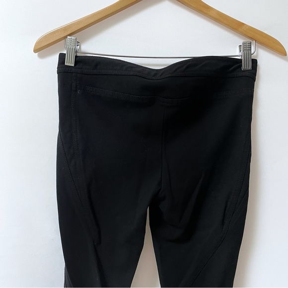 DVF Diane von Furstenberg Black Slim Pants Size 2 | Viscose Stretch Trousers - Picture 5 of 9